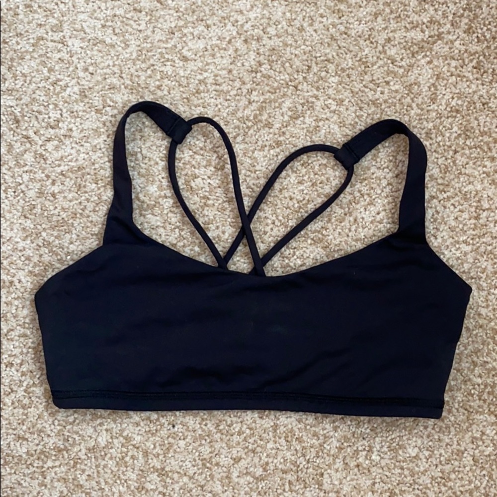 Black Lululemon sports bra!